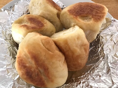 自動圧力鍋でつくる♬食べやすいサイズの薩摩芋パン